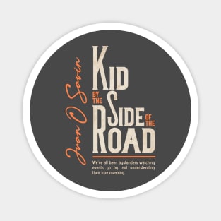 Kid by the Side of the Road Shirt Black Magnet